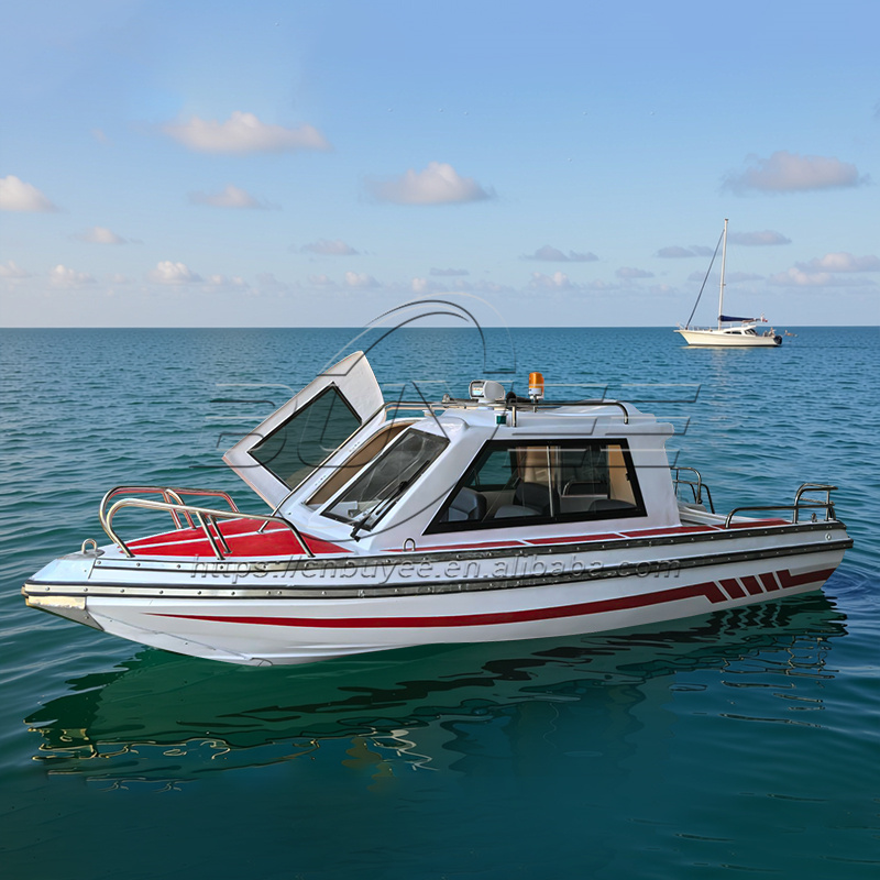 Fishing Boat Aluminum - 17.6피트/5.38미터 고속 캐빈 낚시 보트 신형