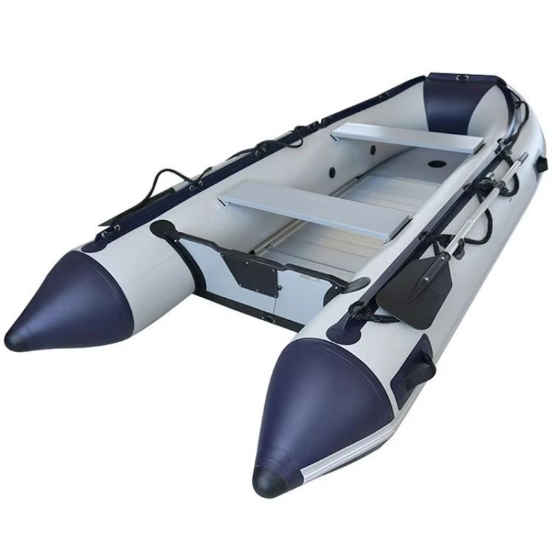 Fishing Boat Aluminum - 12'6인치 PVC 0.9mm 알루미늄 바닥 팽창식