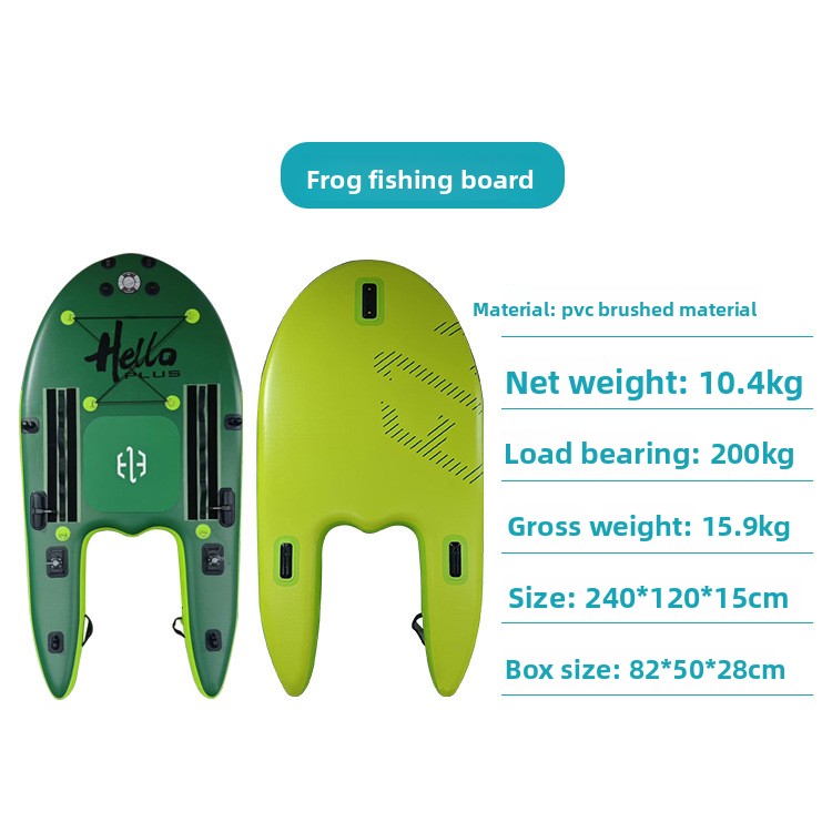 개구리 모양의 PVC 낚시 보드, 팽창식 서핑 보드,  - Fishing Boat Paddle 리뷰 및 가격