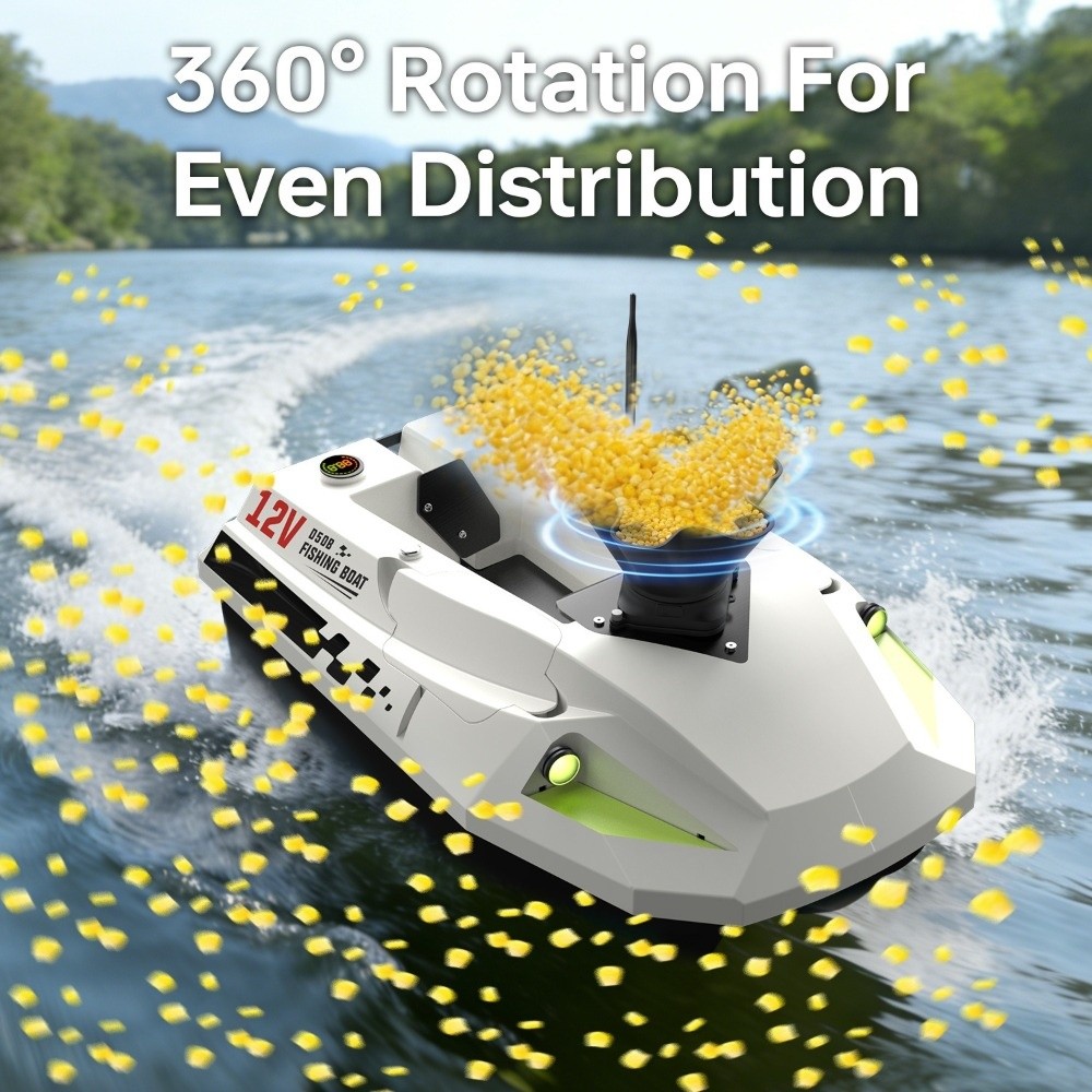 2.4GHz 무선 RC 보트 미끼 공급기 IP67 방수 - Fishing Boat Anchor Winch 리뷰 및 가격